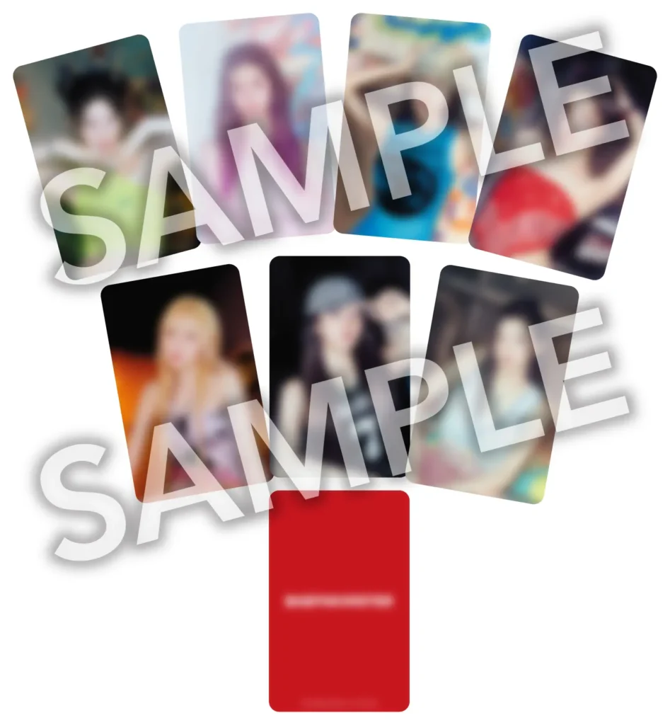 1st FULL ALBUM [DRIP]の店舗別特典絵柄・スペシャル抽選応募シリアル