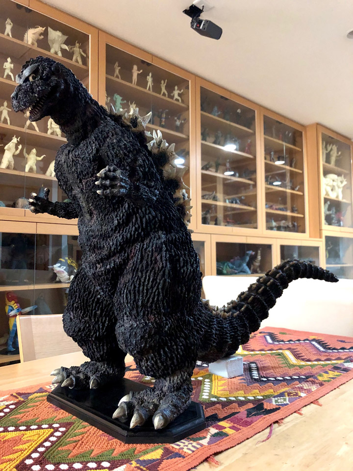 水爆大怪獣ゴジラ ジャンク 破損 1期？ Jテール？ 両足刻印なし足裏