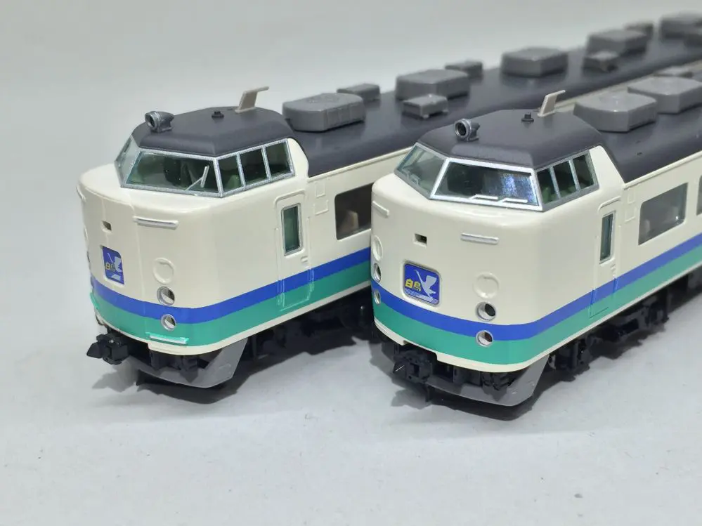 上沼垂色 485系 入線です。TOMIX 98216/98217 | NGaugeJP - 横濱模型