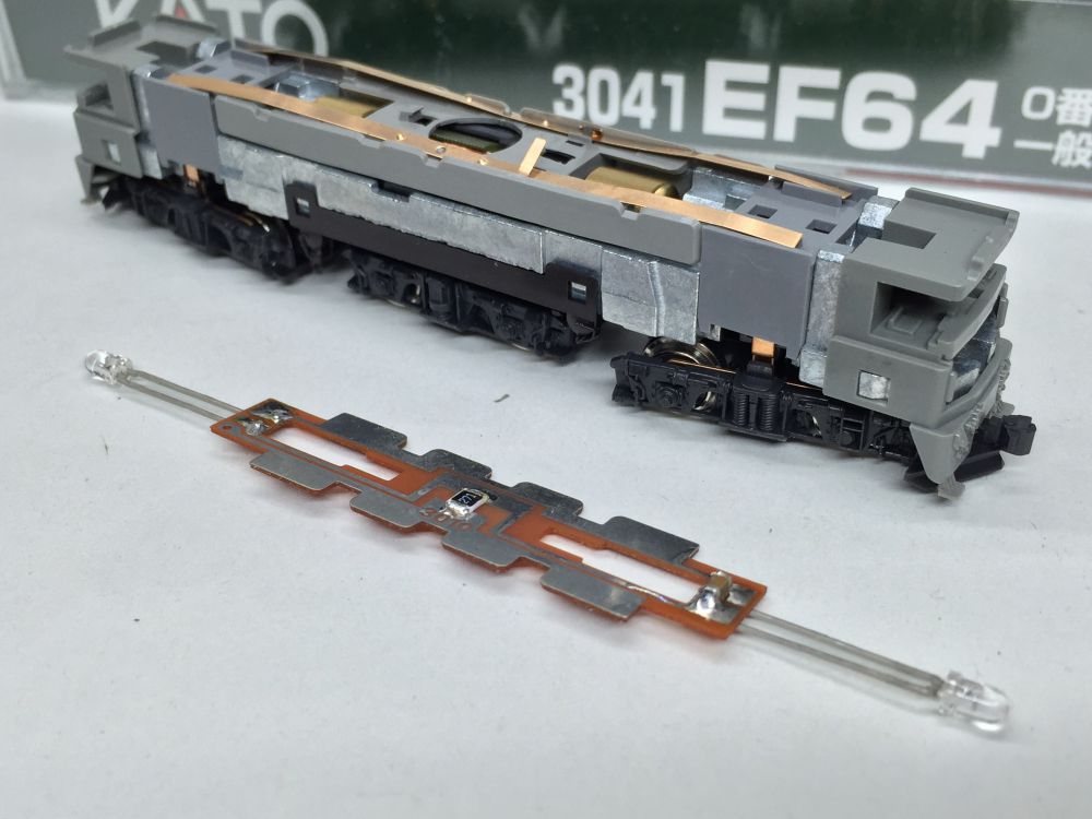 EF64 前期形 一般色を弄る。その1 KATO 3041 | NGaugeJP - 横濱模型