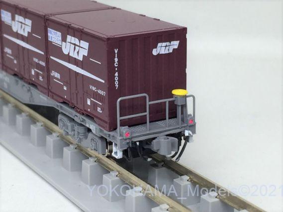 KATO コキ106+107 コンテナ無積載 10両セットを弄る。その1カプラー