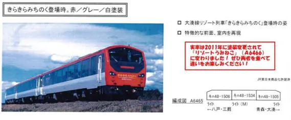 MICROACE キハ48・きらきらみちのく 3両セット A6465 マイクロエース