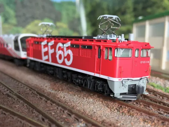 EF65 1118レインボー塗装機 入線！KATO 3061-3 | NGaugeJP - 横濱模型