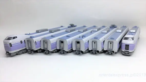 E351系「スーパーあずさ」の中古ですが入線しました。KATO 10-358 / 10