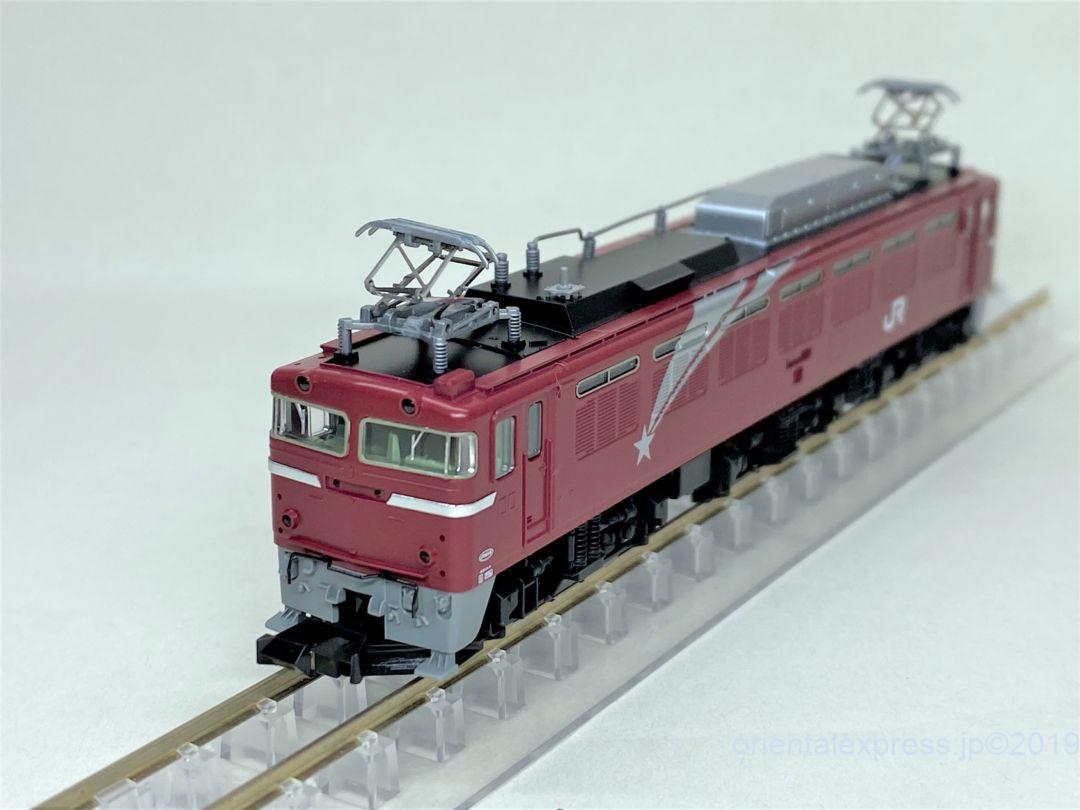 新 EF81「北斗星」塗装機が入線です！TOMIX 7126 新型モーターM-13搭載