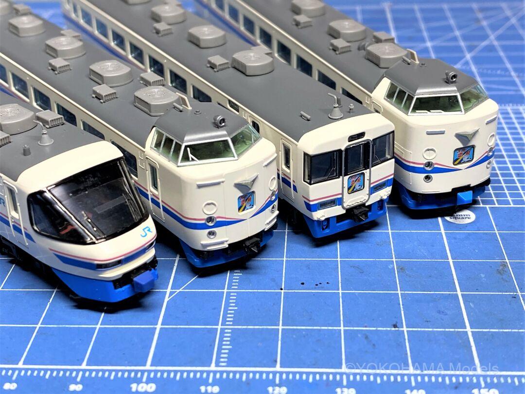 485系スーパー雷鳥を弄る。その2 TOMIX 98750 98751 | NGaugeJP