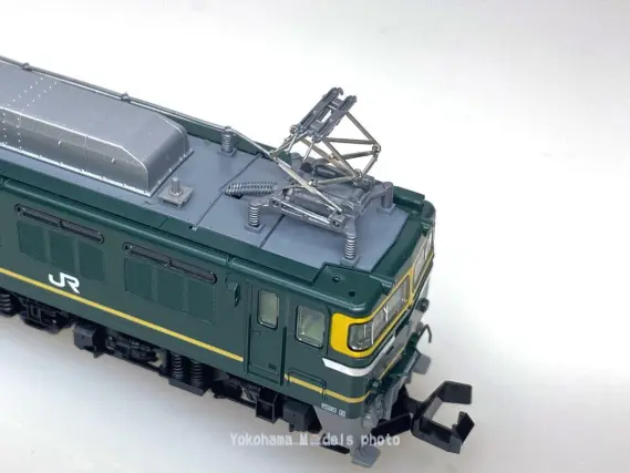 EF81（トワイライト色）が入線です。TOMIX 7122 | NGaugeJP - 横濱模型