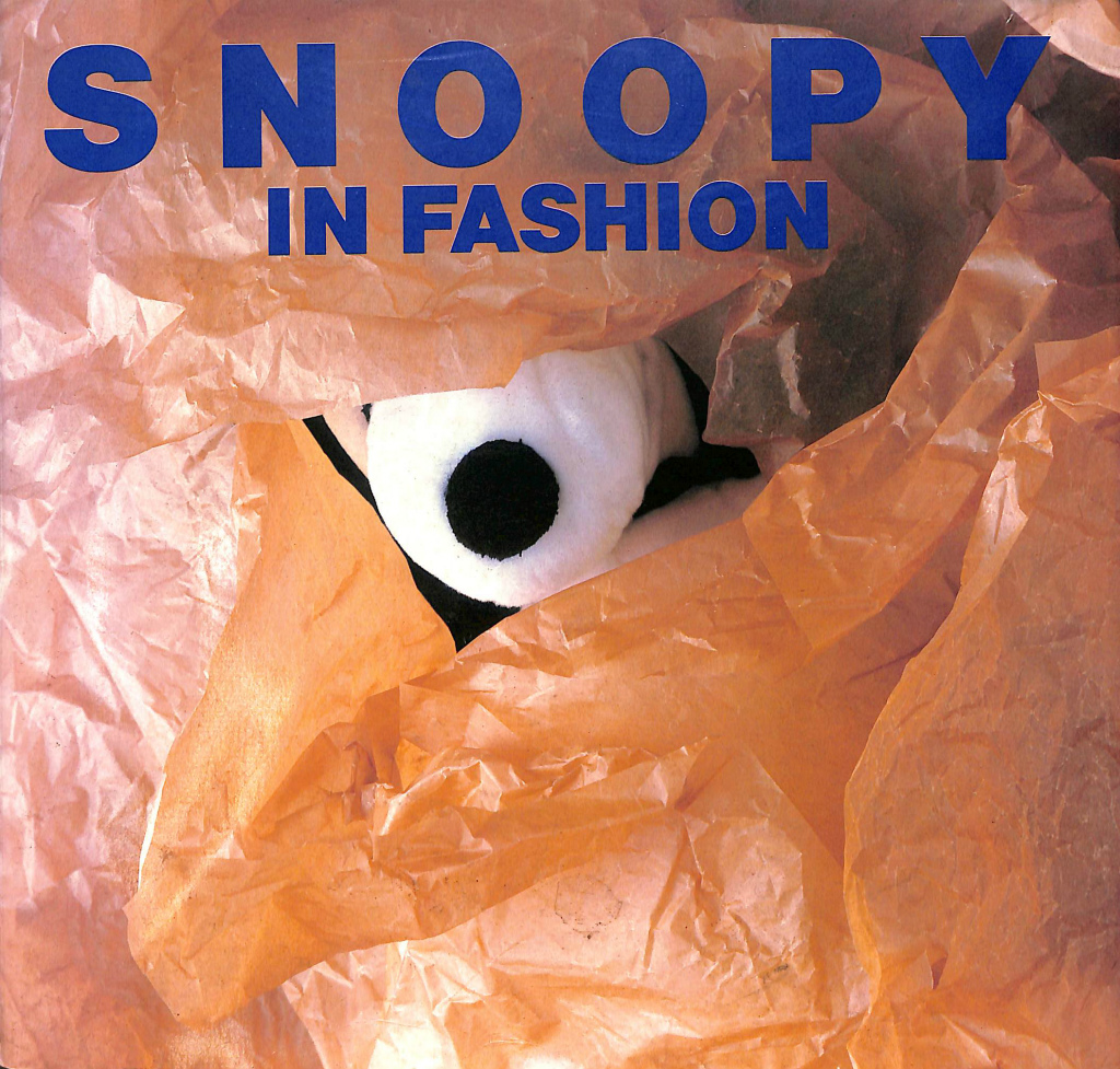 スヌーピーインファッション 写真集 SNOOPY IN FASHION 初版 帯