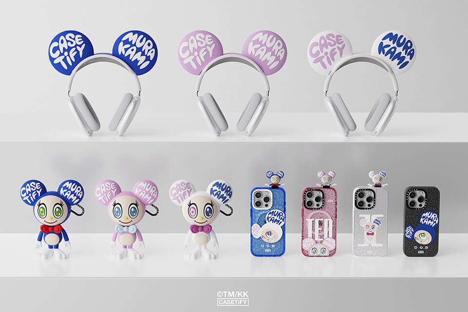 村上隆の限定ケースデザインが登場！Casetifyとのコラボレーション