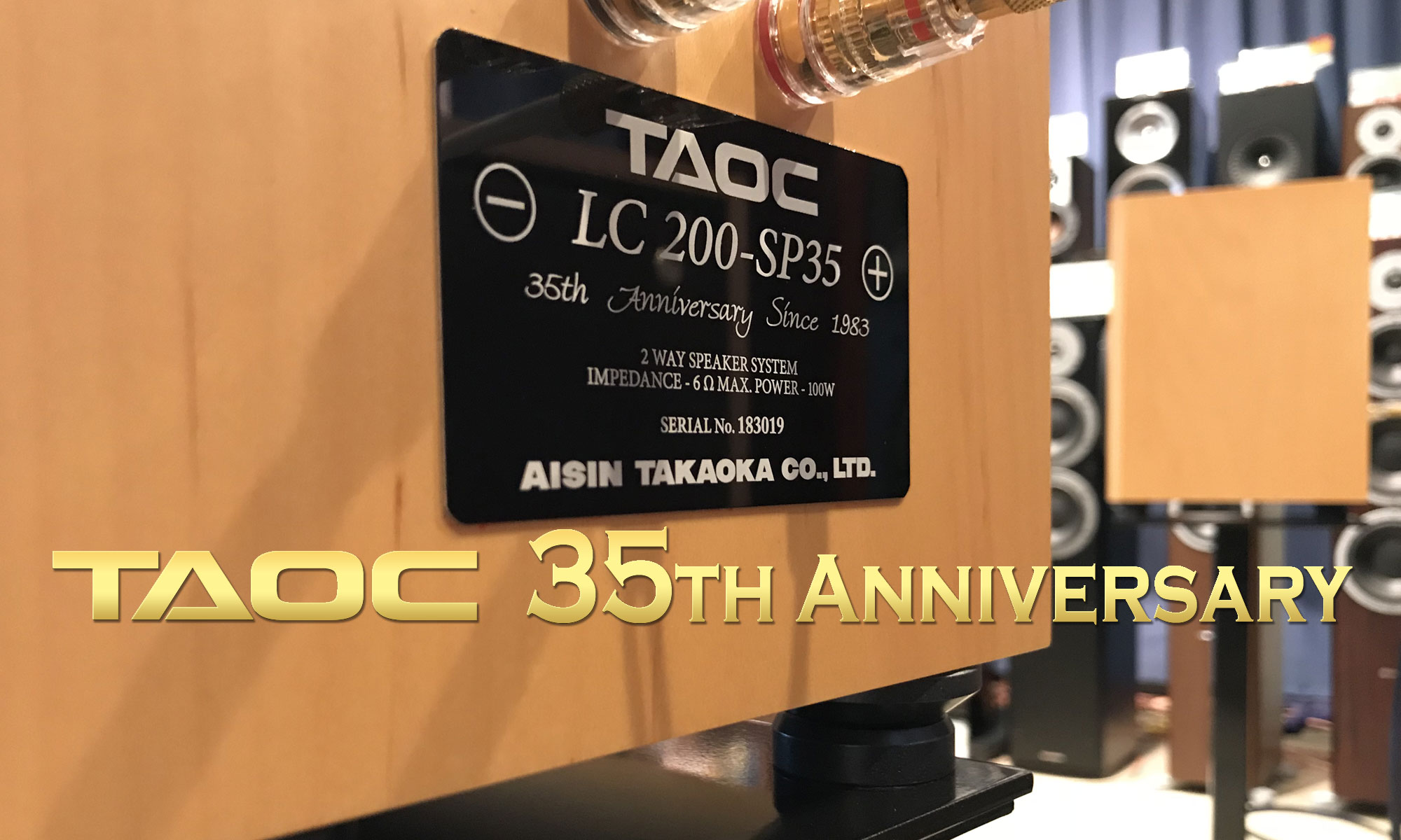TAOC Anniversary 35周年 限定モデル 入荷！ - 四日市ムセン