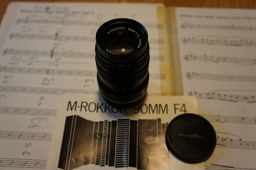 M-Rokkor 90mm 1:4 - 晴れ時々ジャズ、雨のちカメラ