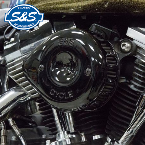 S&S□ ステルス エアクリーナーキット ミニティアドロップカバー付き