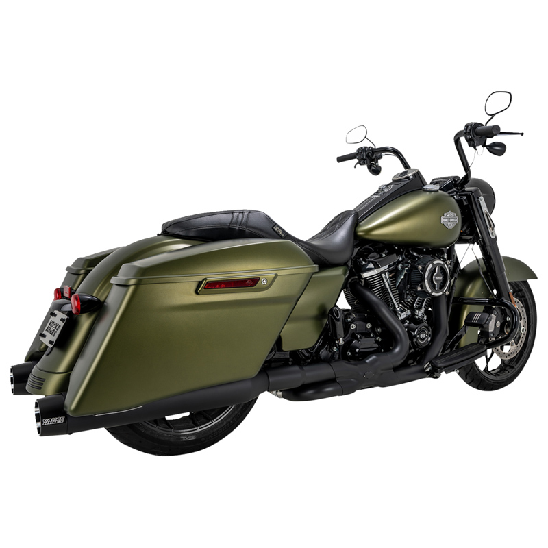 バンス&ハインズ□ブラックバード 450 スリップオンマフラー ブラック