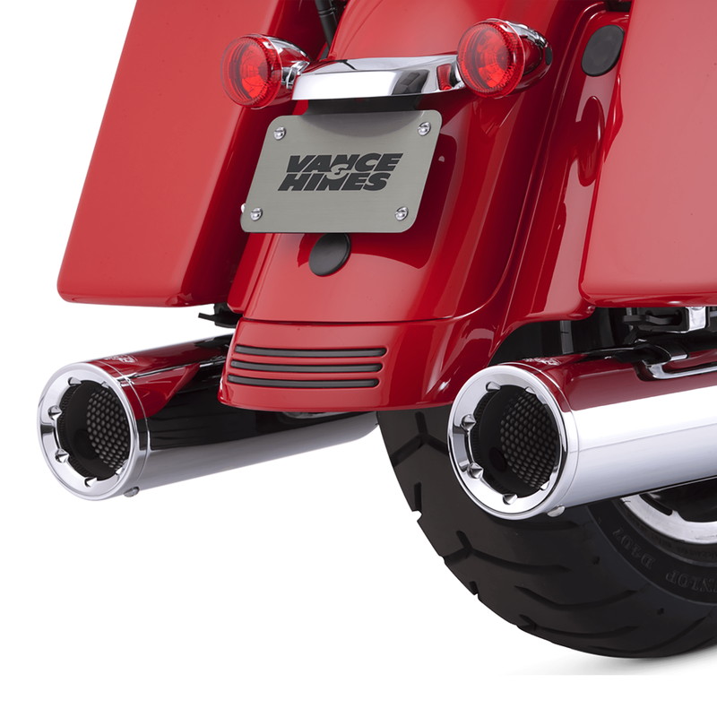 バンス&ハインズ□ ハイアウトプット スリップオンマフラー クローム