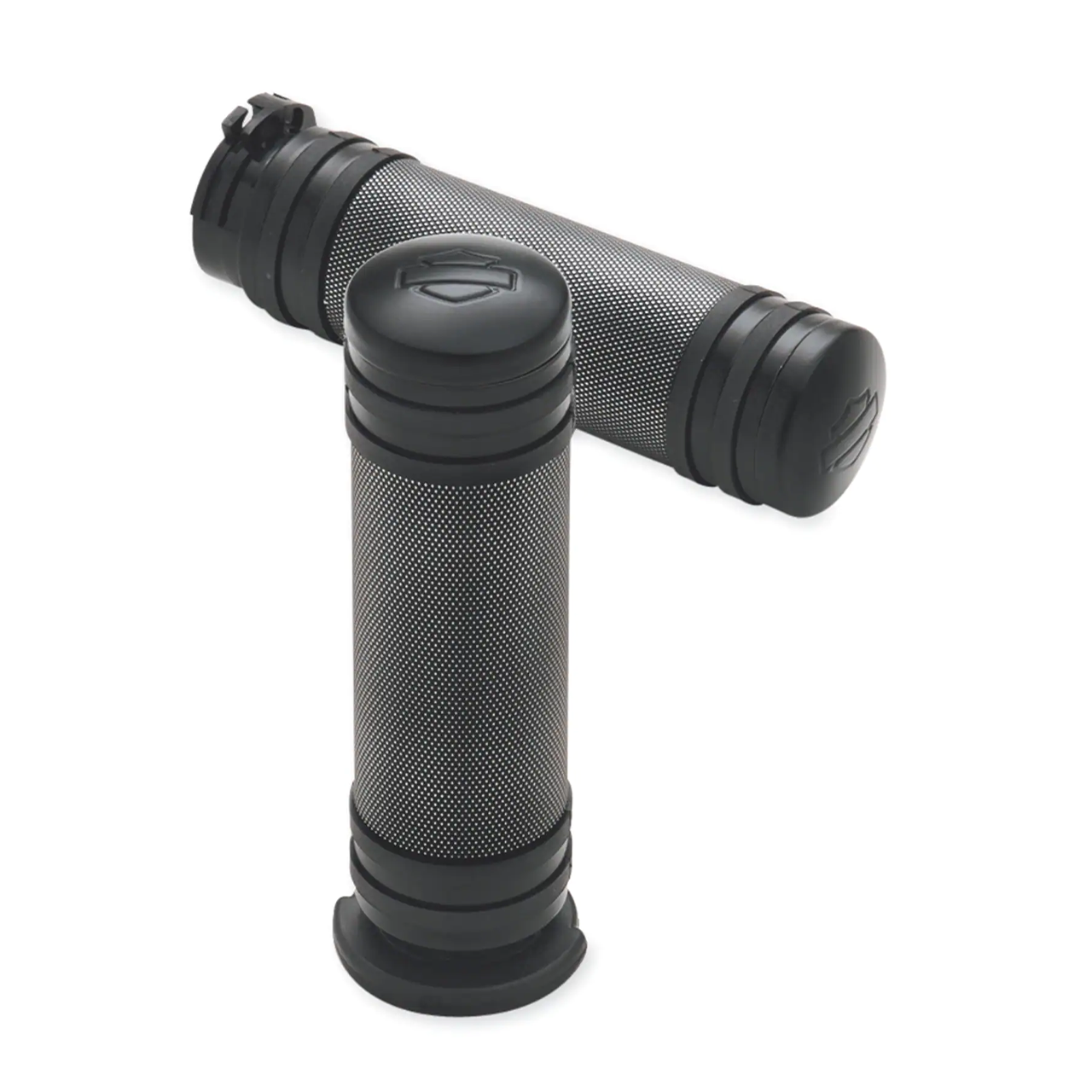 ハーレー純正□ダイアモンド ハンドグリップ ブラック HARLEY-DAVIDSON