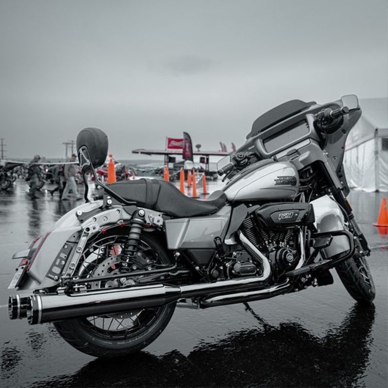 クロームワークス□4.5インチ スリップオンマフラー HP-PLUS