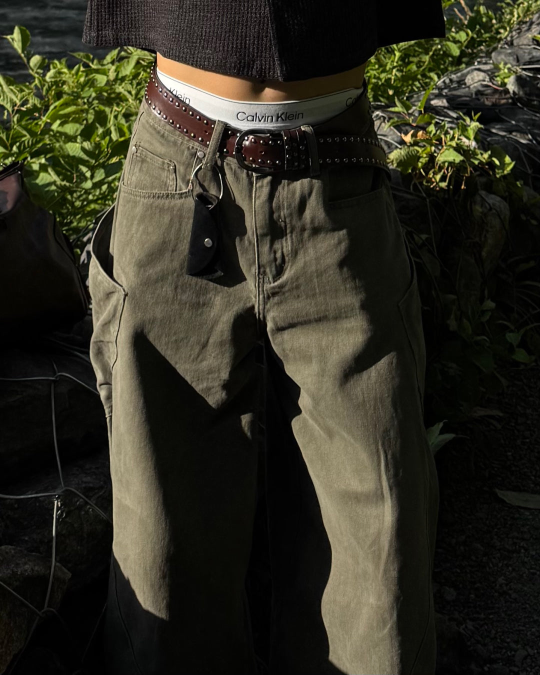 ユニセックスビッグポケットカーブデニムパンツTO1367 – YOLO（ヨロ