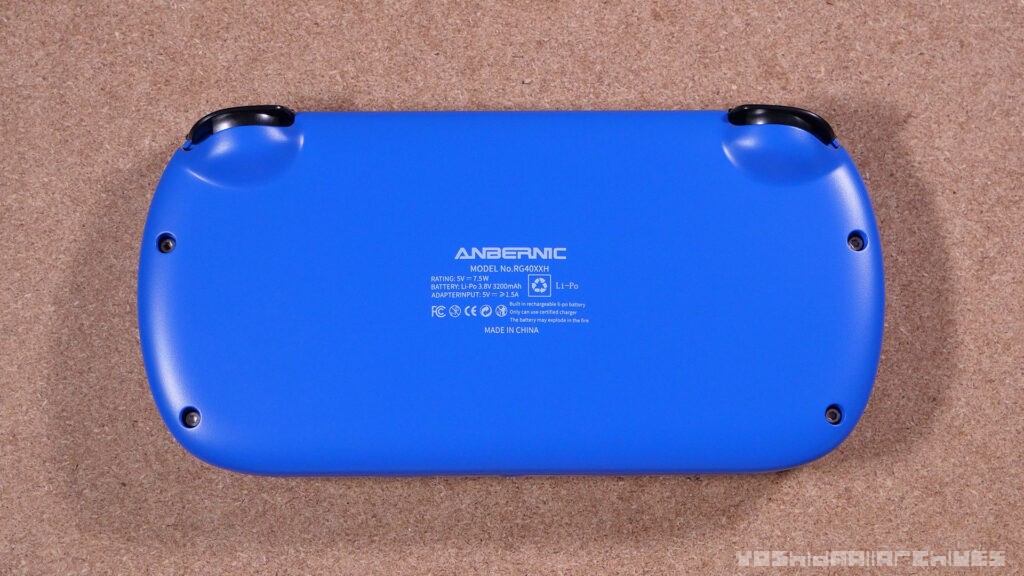 レビュー】王道の4インチ版『ANBERNIC RG40XX H』 | yoshives