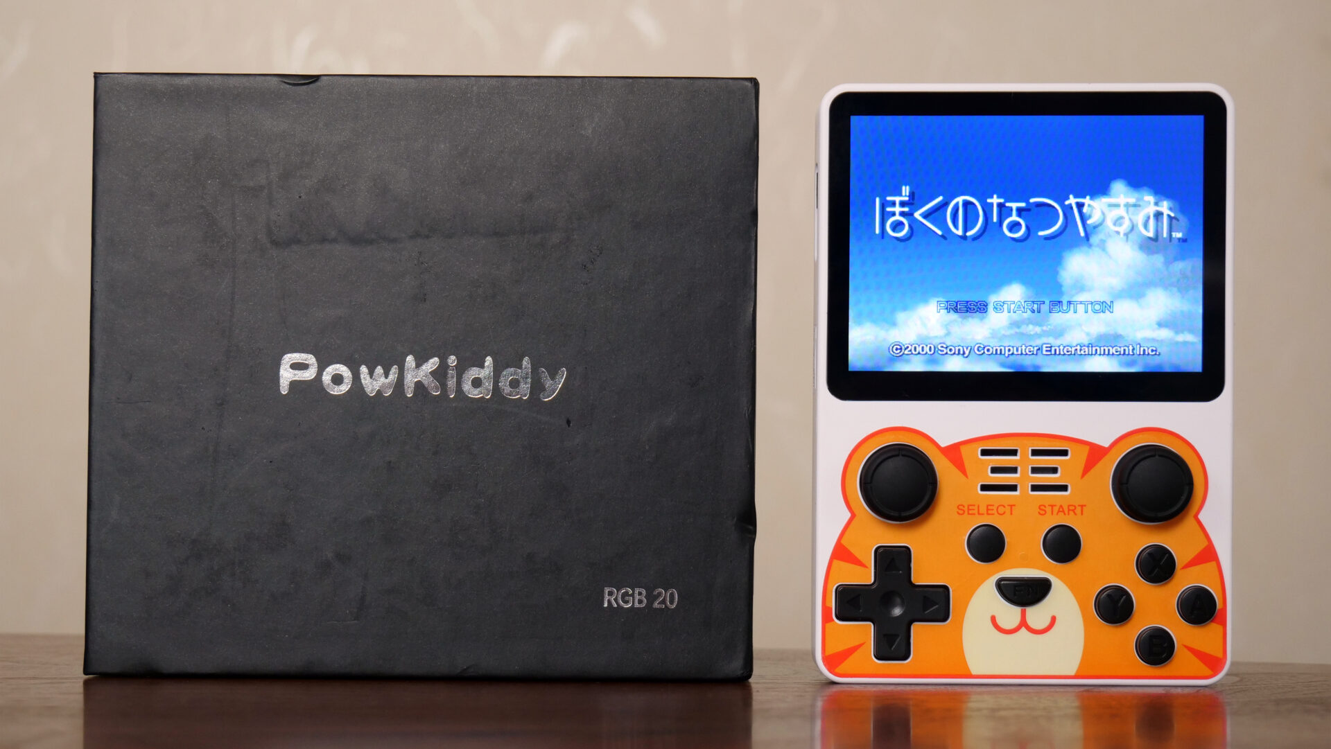 レビュー】冗談抜きで気に入ったよ。虎がモチーフの『Powkiddy RGB20S