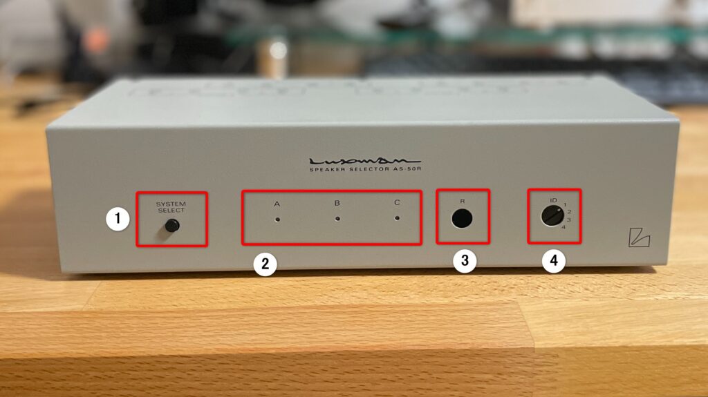 スピーカーセレクターのおすすめ LUXMAN AS-50Rをレビュー -