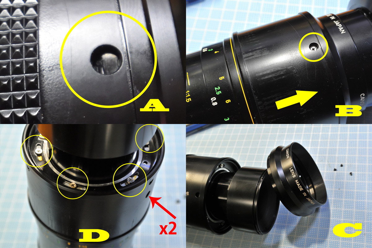 キャノン「Canon NEW FD 100mm F4 MACRO」分解・清掃・作例 | ヨッシー