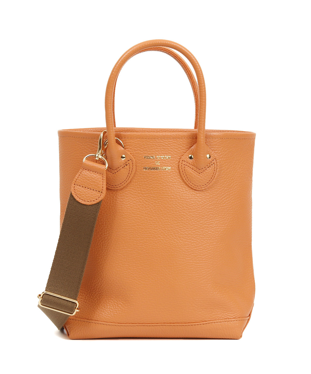 ヤングアンドオルセン エンボスド レザー ハバーサック S – YOUNG