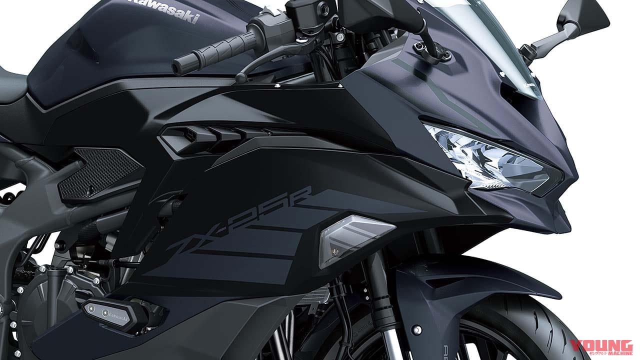 48馬力の4気筒250cc搭載！ カワサキ「ニンジャZX-25R SE」2025年モデル