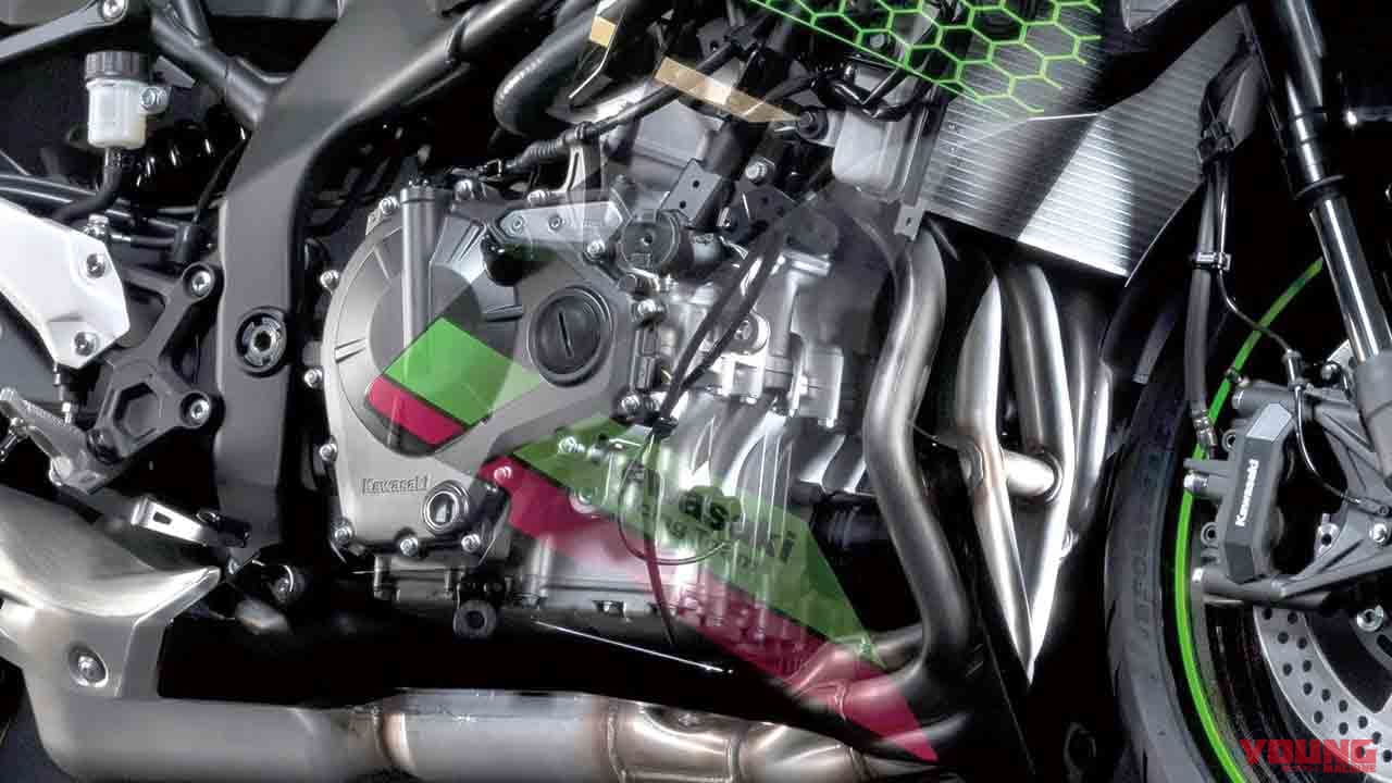 画像 No.8/13] '20カワサキ Ninja ZX-25Rエンジン解説【250直4で45ps