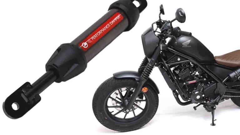 ホンダ レブル250に魔法の杖！ アクティブ「パフォーマンスダンパー