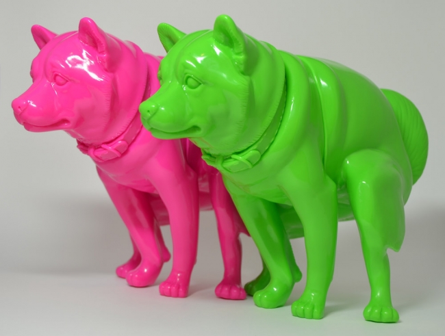 つい見ちゃう】ソフビフィギュア「いきむ犬」に待望の新種が登場っ