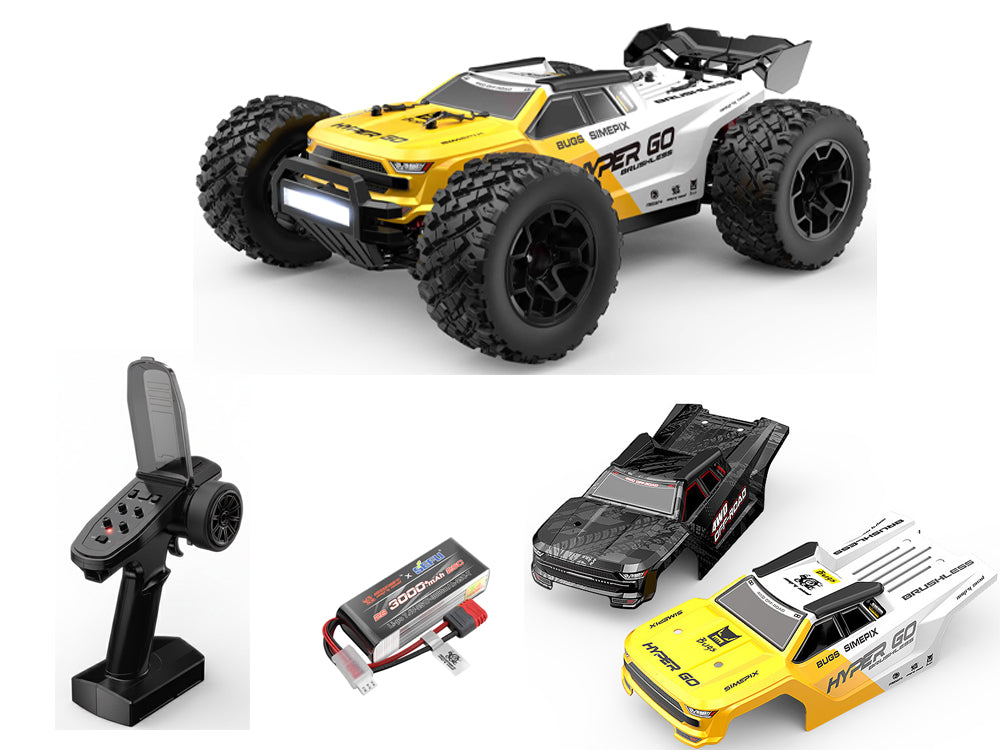 MJX 14207 1/14 ブラシレス 4WD RCカー 53km/h 高速オフロードトラック