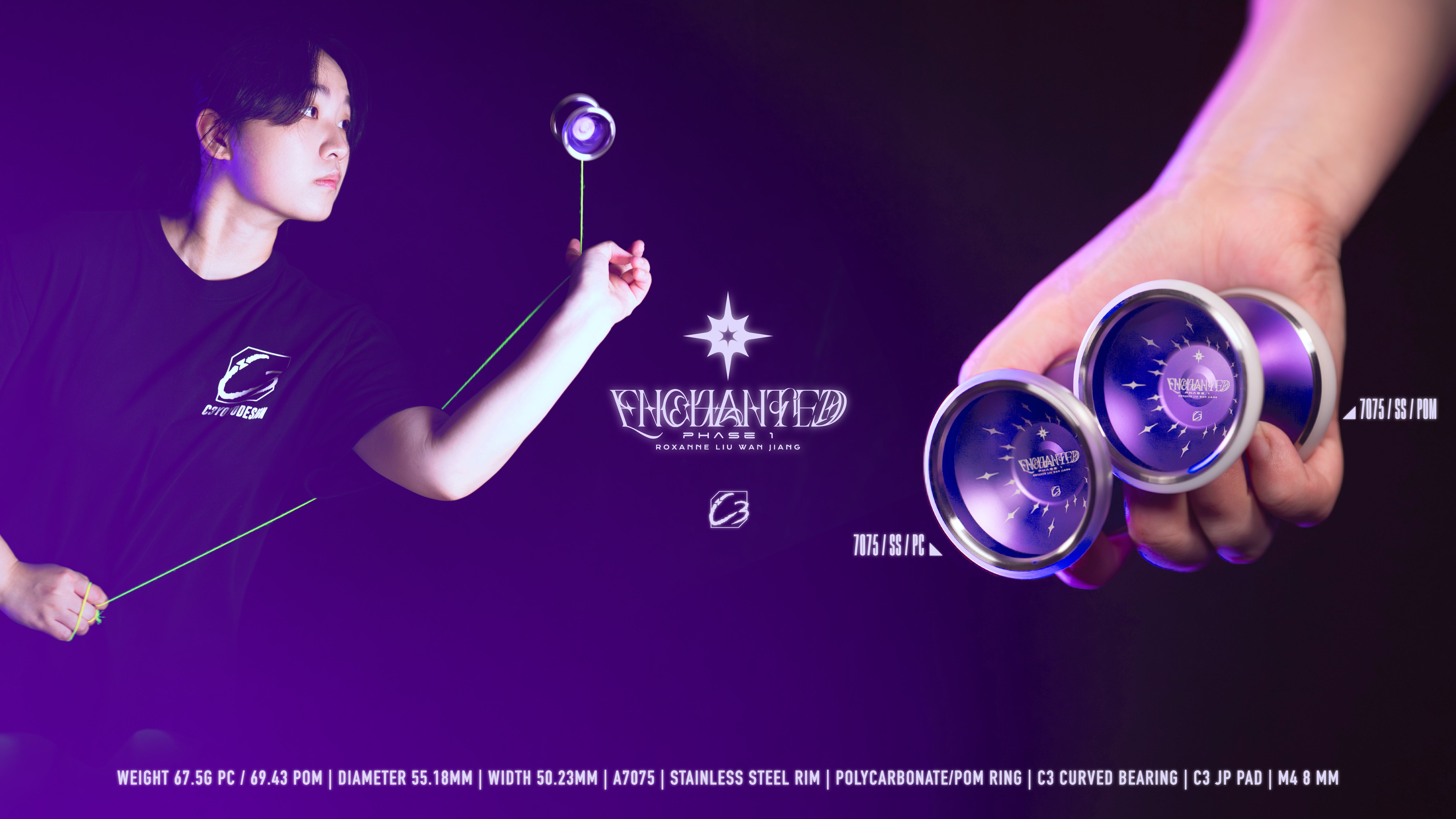 エンチャンテッド フェイズ1 - C3ヨーヨーデザイン ┃ ヨーヨー専門店