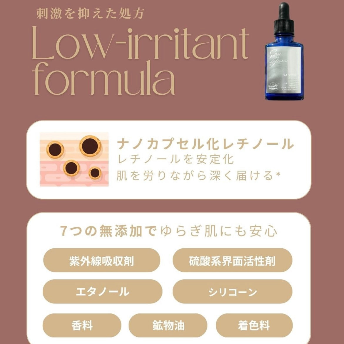 スキンアミュレ｜SA セラム 高濃度ビタミン美容液（SA SERUM