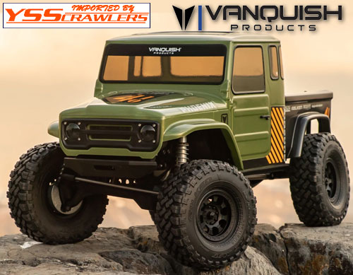 Vanquish VS4-10 「フェニックス」 ポータルアクスル RTR！[グリーン