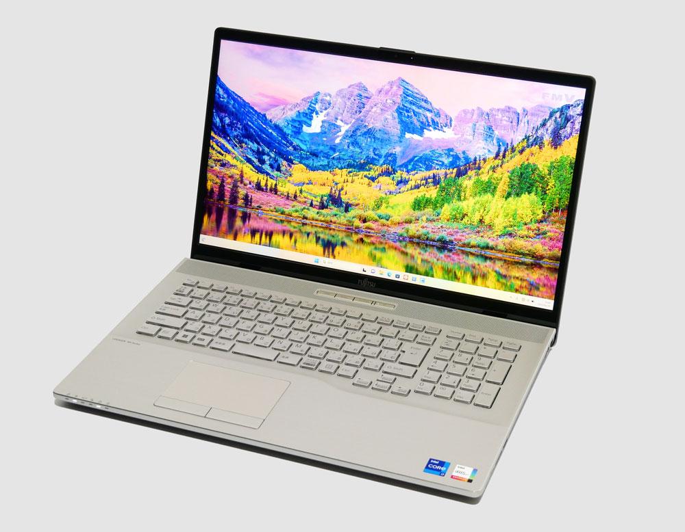 富士通「LIFEBOOK WN1/H1」実機レビュー！17.3型の大型ノート！テレビ