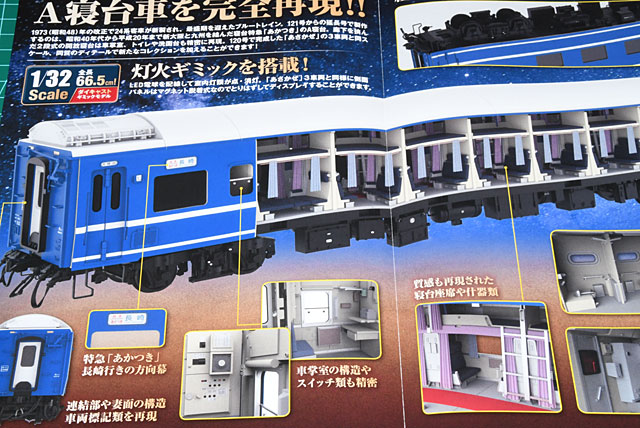 アシェット「ブルートレイン3車両をつくる」第114号～117号 怒涛の