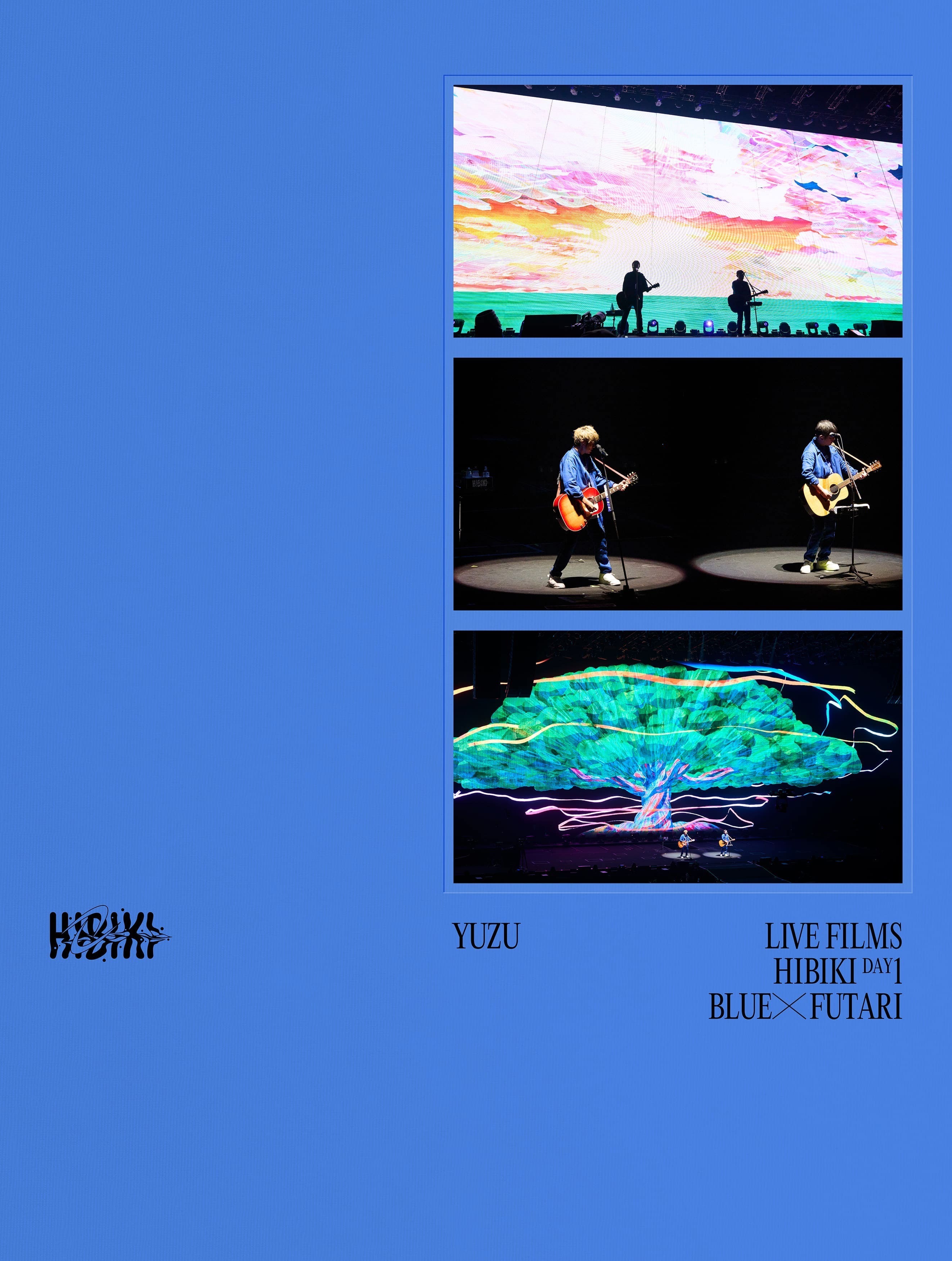 Blu-ray 『LIVE FILMS HIBIKI DAY1 BLUE ✕ FUTARI』 | DISCOGRAPHY