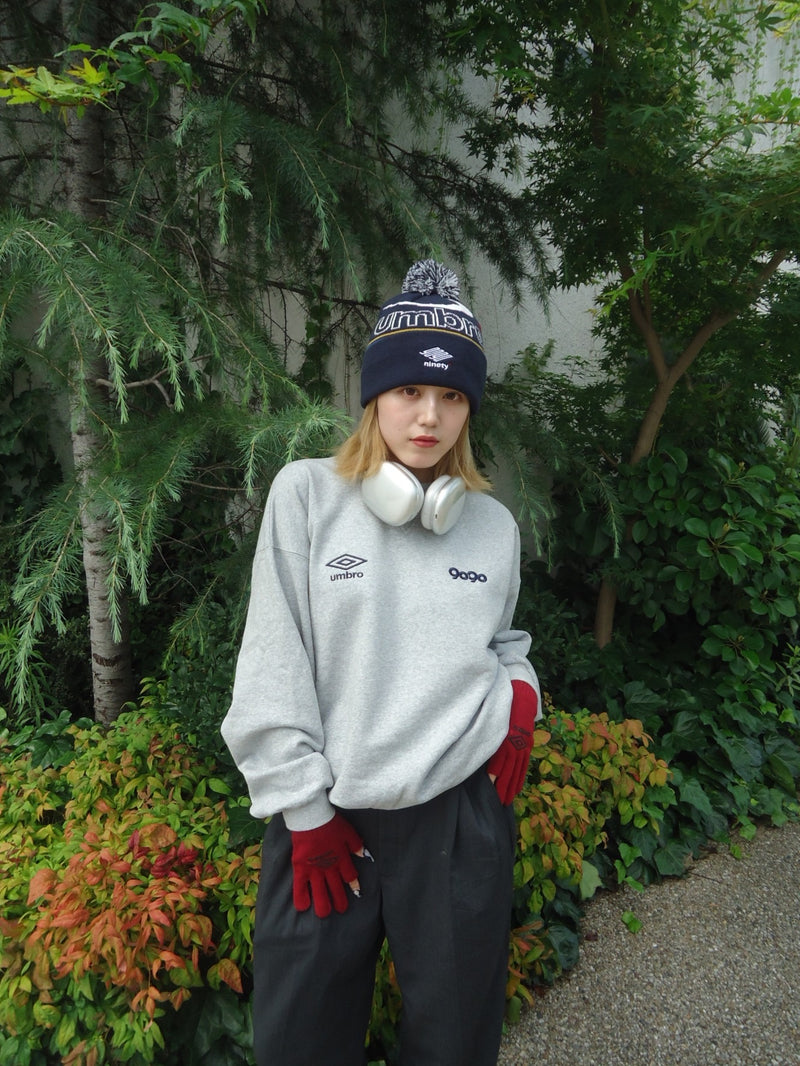 9090 × UMBRO TWO LOGO CREWNECK SWEAT – YZ