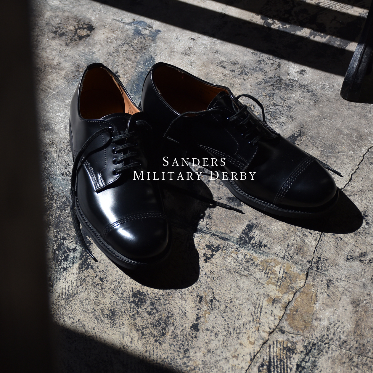 週刊ZABOU「英国を自由に履く/SANDERS（サンダース）のレザーシューズ