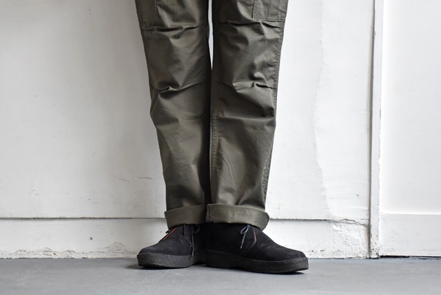 SANDERS（サンダース） BRIT CHUKKA ブラック | セレクトショップZABOU