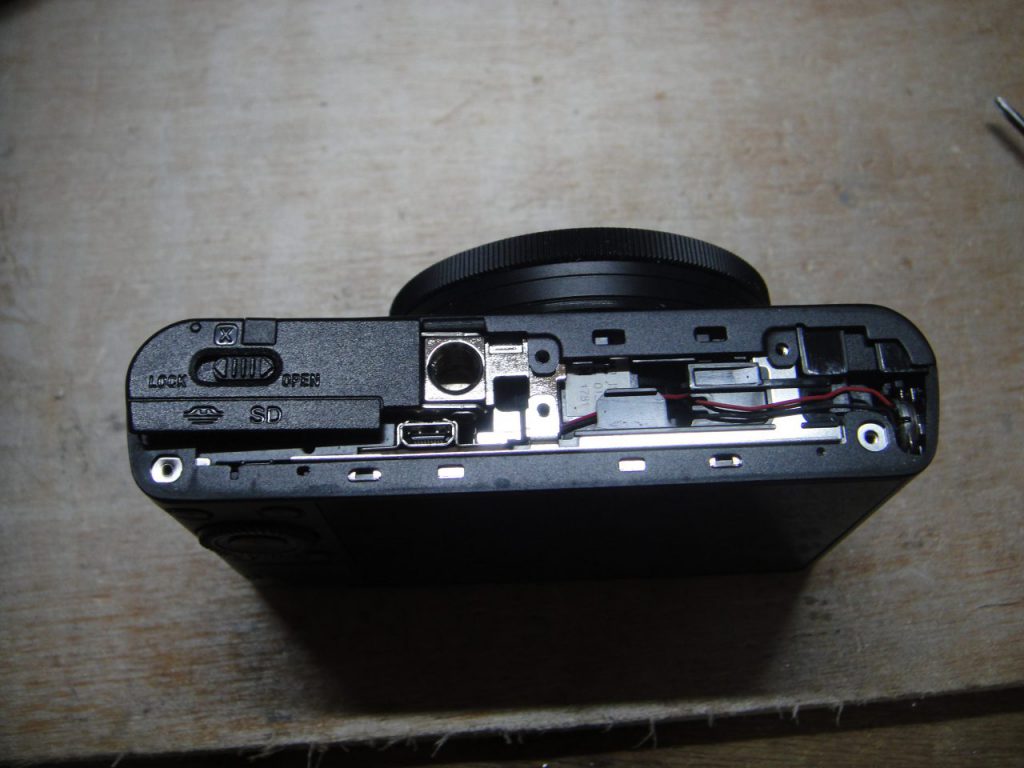 SONY Cyber-shot DSC-RX100 “電源を入れなおしてください” 修理
