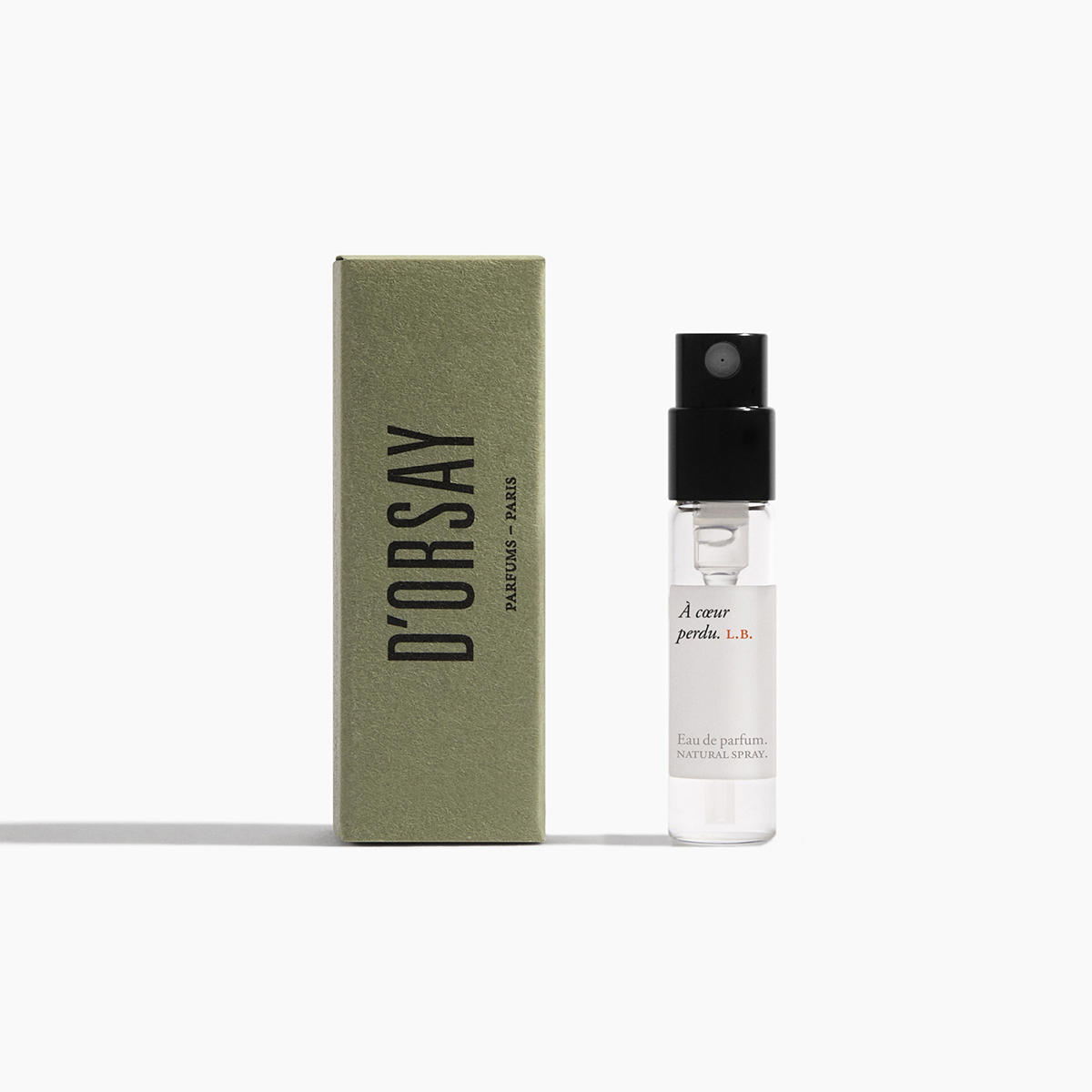 D'Orsay L.B. Eau de Parfum | Iris, Orange Blossom & Cashmeran