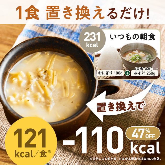 ゼンブミール用 豆乳きのこスープ(2袋) / ミール用スープの素｜ZENB