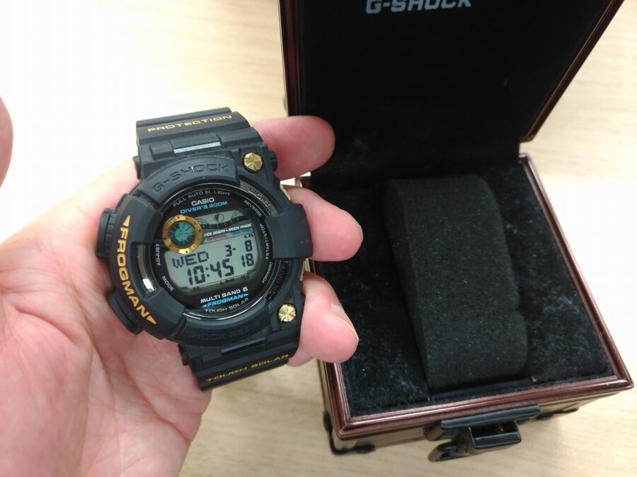 レビュー】電波ソーラー黒金蛙 カシオ G-SHOCK フロッグマン GWF-1000G