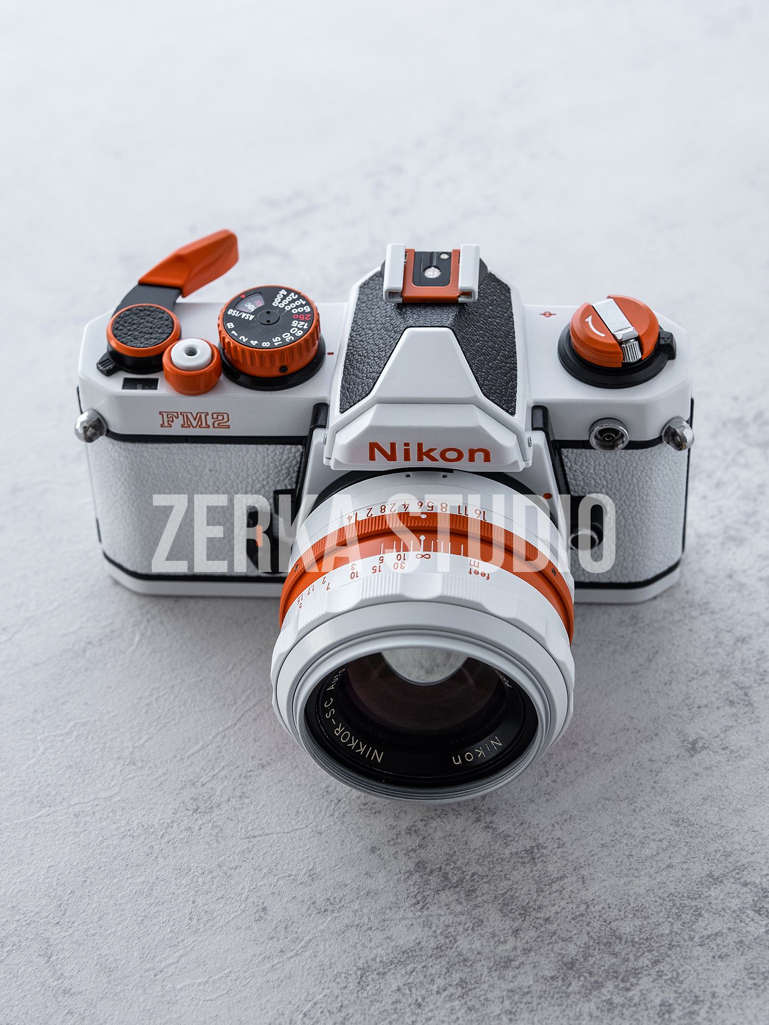 Nikon-FM2 w/ 50mm f/1.4 Lens【Polar Blaze】 – Zerka Studio
