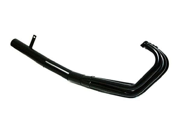 バリオス2型イカシタショート管ZZYA管ブラック | 旧車バイクカスタム