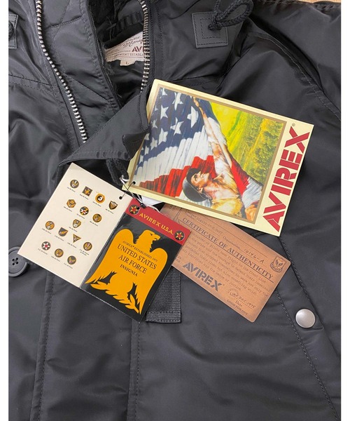 AVIREX（アヴィレックス） ミリタリージャケット モッズコート リアル