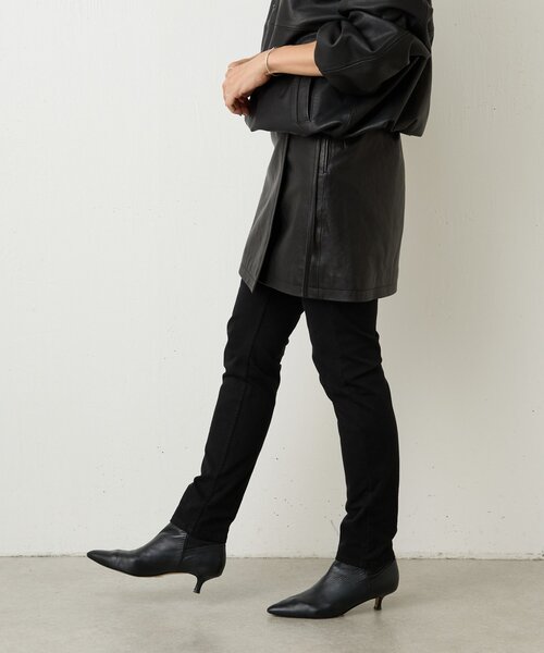 BEARDSLEY（ビアズリー） スカート 「15 quinze」レザー巻きスカート