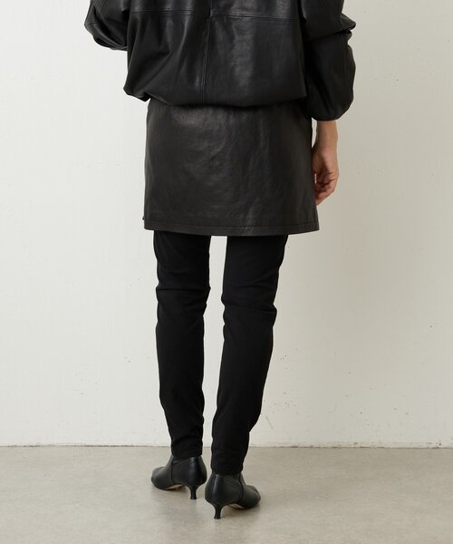 BEARDSLEY（ビアズリー） スカート 「15 quinze」レザー巻きスカート