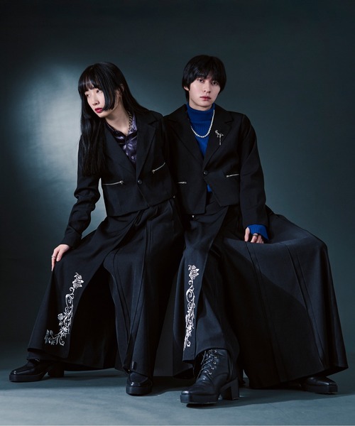 Ellno Loset（エルノロゼット） ジャケット テーラードジャケット ZIP